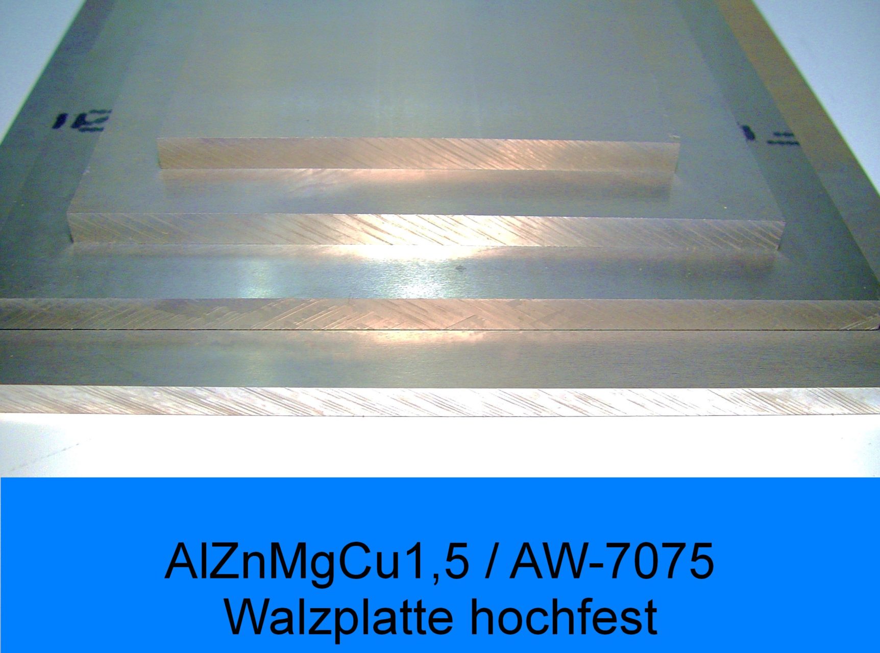 Aluminium Platte AlZnMgCu1,5 (7075 - Hochfest)